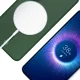 3mk Smoke MagCase vāciņš Samsung Galaxy S24 ar MagSafe atbalstu, zaļi caurspīdīgs