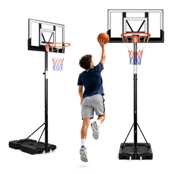 Movepro brīvi stāvošs basketbola grozs ar regulējamu augstumu līdz 305 cm