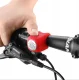 Rockbros CB1709RD elektroniskais velosipēda zvans, sarkans