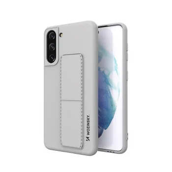 Wozinsky Kickstand Case vāciņš ar statīvu Samsung Galaxy S21+ 5G, pelēks