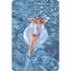 Piepūšamais peldriņķis-krēsls Bestway Moon Dust 43923, 107 cm