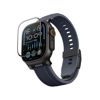AmazingThing Radix aizsargstikls pulkstenim Apple Watch Ultra 3 49 mm, caurspīdīgs
