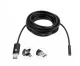 Endoskopiskā inspekcijas kamera USB / Micro USB / USB-C, 5m, LED
