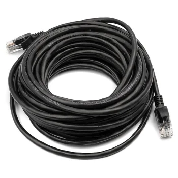 Cat5E UTP Tīkla Kabelis 10m Melns
