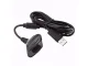 Xbox 360 Play & Charge USB uzlādes kabelis kontrolierim melns