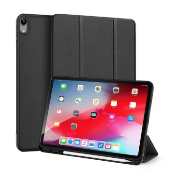 Apple iPad Air 4 (2020) 10.9" (A2324 A2072) DUX DUCIS Domo Tablet Cover Case with Multi-angle Stand, Black | Planšetes...