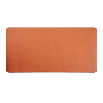 Liels PVC ādas datorpeles paliktnis, 1200x600 mm, oranžs