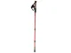 Skandināvu Nūjošana Teleskopiskās Staigāšanas Nūjas 2gab., Sarkanas | Nordic Walking Pole Set