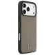 Mercedes Leather The Move MagSafe vāciņš iPhone 17 Pro Max, Taupe