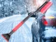 Teleskopisks auto ledus skrāpis un sniega birste 2in1, 72-86 cm