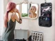 Pakaramā ceļojumu kosmētikas soma - organizators, melna