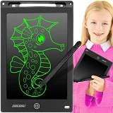 Kruzzel 9.5" zīmēšanas planšete bērniem, melna
