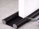 Durvju blīvējums pret caurvēju putu izolācija 96cm, melns