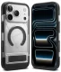 Ringke UX Magnetic vāciņš iPhone 18 Pro / 17 Pro ar MagSafe un statīvu, caurspīdīgs