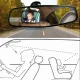 Automašīnas spogulis bērna novērošanai braukšanas laikā | Child Monitoring Car Mirror