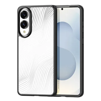 Dux Ducis Aimo vāciņš Samsung Galaxy S25 Edge telefonam, melns