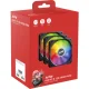 ADATA XPG VENTO R 120 ARGB reversie ventilatori, 120mm, melni, 3 gab.