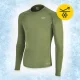 4Fizjo Unisex termokrekls ar garām piedurknēm, zaļš, XXL
