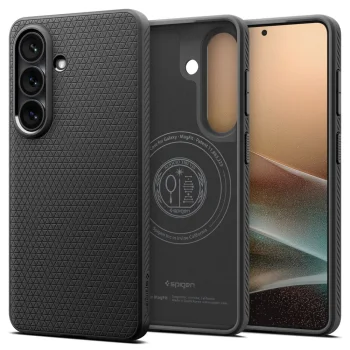 Spigen Liquid Air Mag vāciņš Samsung Galaxy S26+, Matte Black