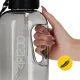 4Fizjo sporta ūdens pudele, 2 L, Tritan, pelēka