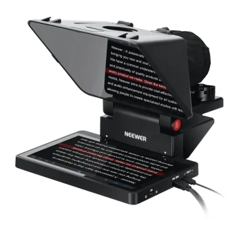 Neewer X11 TM8 teleprompteris ar iebūvētu monitoru