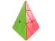 Pyraminx ātruma kubs 3D puzle izglītojoša loģikas rotaļlieta, daudzkrāsains