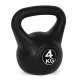 Modernhome CK-4-BC 4 kg kettlebell svaru bumba, melna