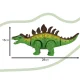 Tālvadības dinozaurs - RC Stegosaurus - staigā, spīd un rūc l Remote-controlled dinosaur - RC Stegosaurus - walks,...