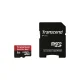 Atmiņas karte Transcend microSDHC 8GB Class 10 UHS-I 400x ar SD adapteri