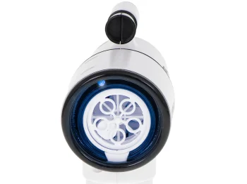 Ziepju burbuļu pistolets, balts