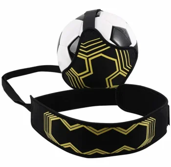Futbola treniņu josta AG922, melna/dzeltena