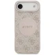 Guess 4G Circle Classic Logo MagSafe vāciņš iPhone Air - Rozā