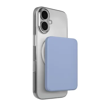 Puro Slim Power Mag 4200mAh plāns MagSafe USB-C ārējais akumulators - Zils