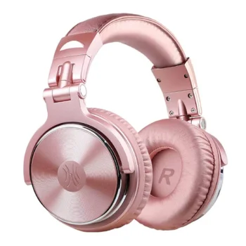 Vadu austiņas Oneodio Pro10 ar 50 mm skaļruņiem, rozā zelta