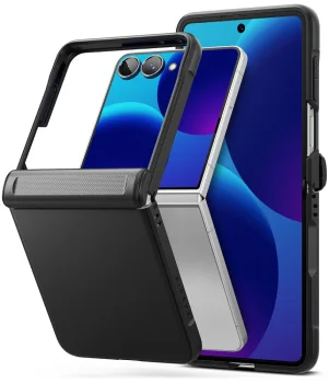 Ringke Onyx Flap vāciņš priekš Samsung Galaxy Z Flip 8, melns