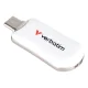 USB zibatmiņa Verbatim Plectra 256 GB USB-C, balta (30230)