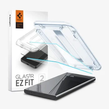 Spigen Glas.tR EZ Fit Aizsargstikls Samsung Galaxy S24 Ultra (2 gab.)