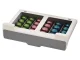 Pakarams Nespresso kafijas kapsulu organizators, 30 kapsulām, izvelkams, balts/pelēks
