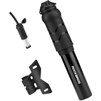 Mini Velosipēda Pumpis Rockbros 810PCS-HP ar Šļūteni Presta & Schrader