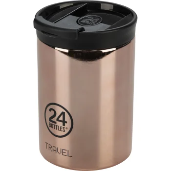 24Bottles Travel Tumbler ceļojumu krūze, 350 ml, rozā zelta