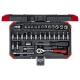 GEDORE red muciņu un uzgaļu komplekts 1/4\", 33 detaļas, 4–13 mm, R49003033