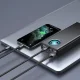 Baseus Amblight Ārējais Portatīvais Akumulators 30000 mAh ar Displeju, (QC3.0, PD, 3A, 65W), Melns | Portable...