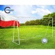Metāla futbola vārti ar tīklu, 300x200 cm