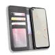 Google Pixel 4a Retro Magnetic Leather Case Cover with Card Slots, Black | Telefona Maciņš Vāciņš Apvalks...