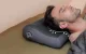 Piepūšams ceļojumu spilvens Flextail Zero Pillow Pelēks