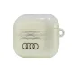 Maciņš AirPods 3 austiņām Audi IML Geometric Pattern, balts