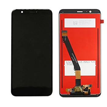 LCD ekrāns priekš Huawei P Smart ar rāmi, melns, atjaunots