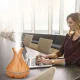 Ultraskaņas Gaisa Mitrinātājs / Difuzors / Aromaterapija SPA-15, 400 ml | Ultrasonic Air Humidifier Diffuser
