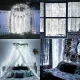 Telcon LED gaismas aizkars 3 m x 1 m, 100 LED, auksti balts