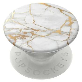 Popsockets 2 Gold Lutz Marble turētājs un telefona statīvs